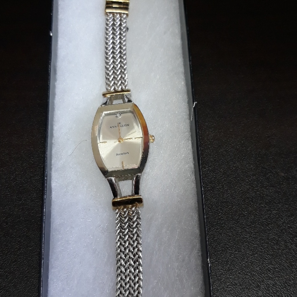 Fabulous Anne Klein two toned watch